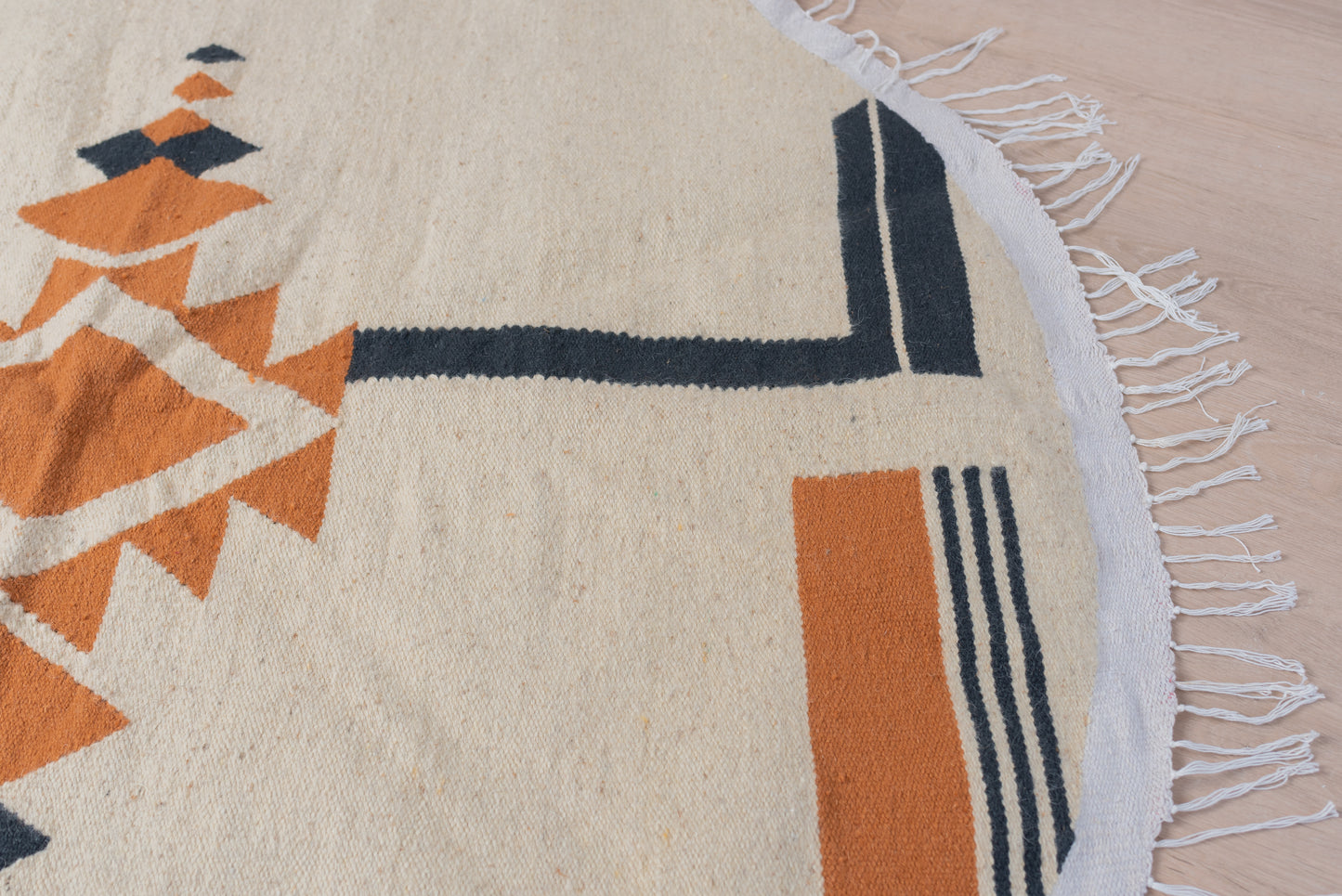 Desert Sun Round Kilim