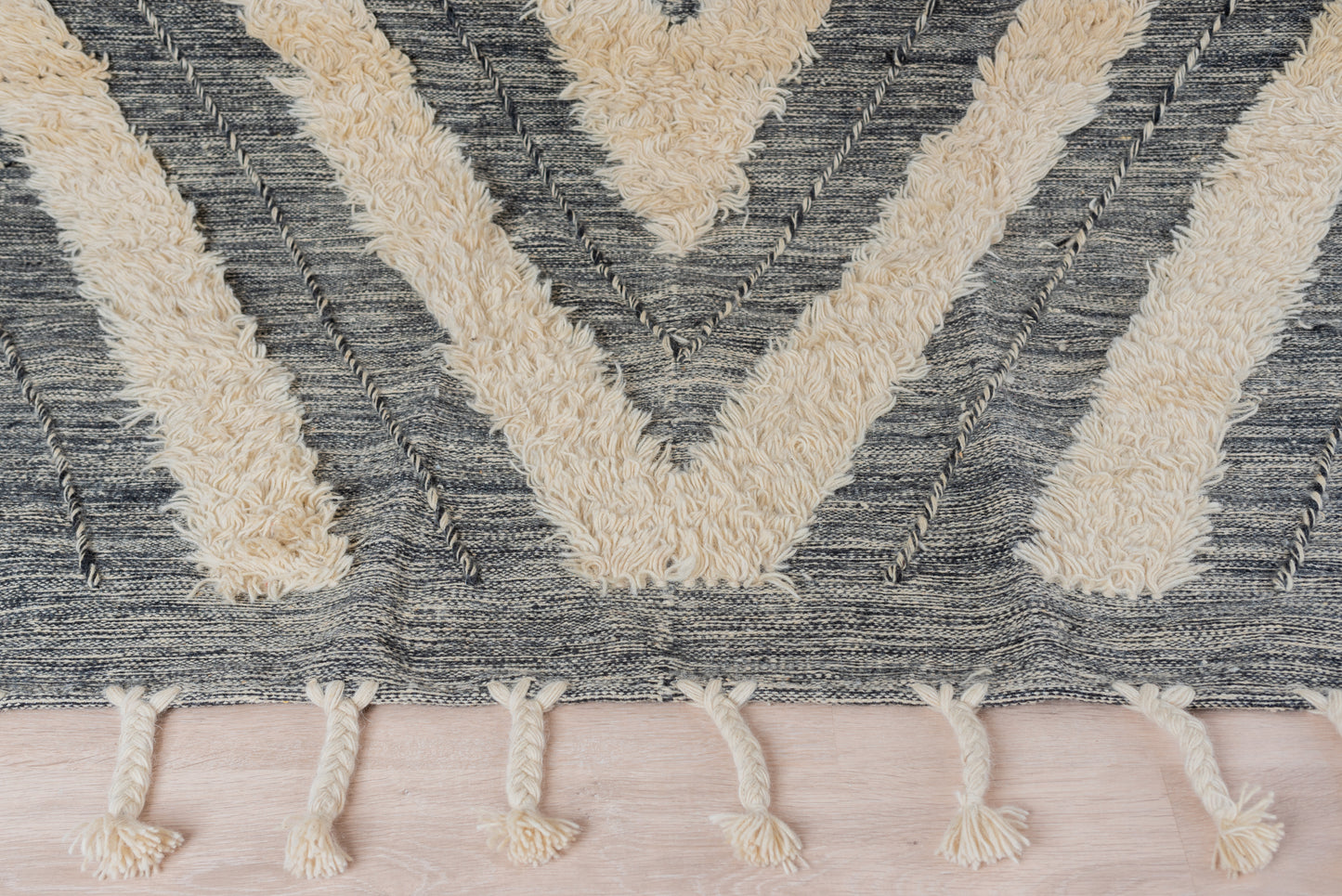 Shaggy Berber Kilim – Rustic Handmade Area Rug